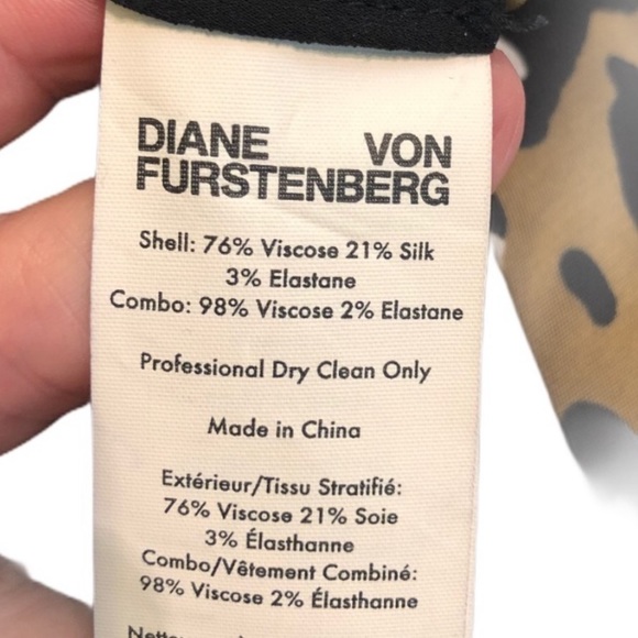 DVF Leopard Print Trousers 0 - Picture 8 of 9